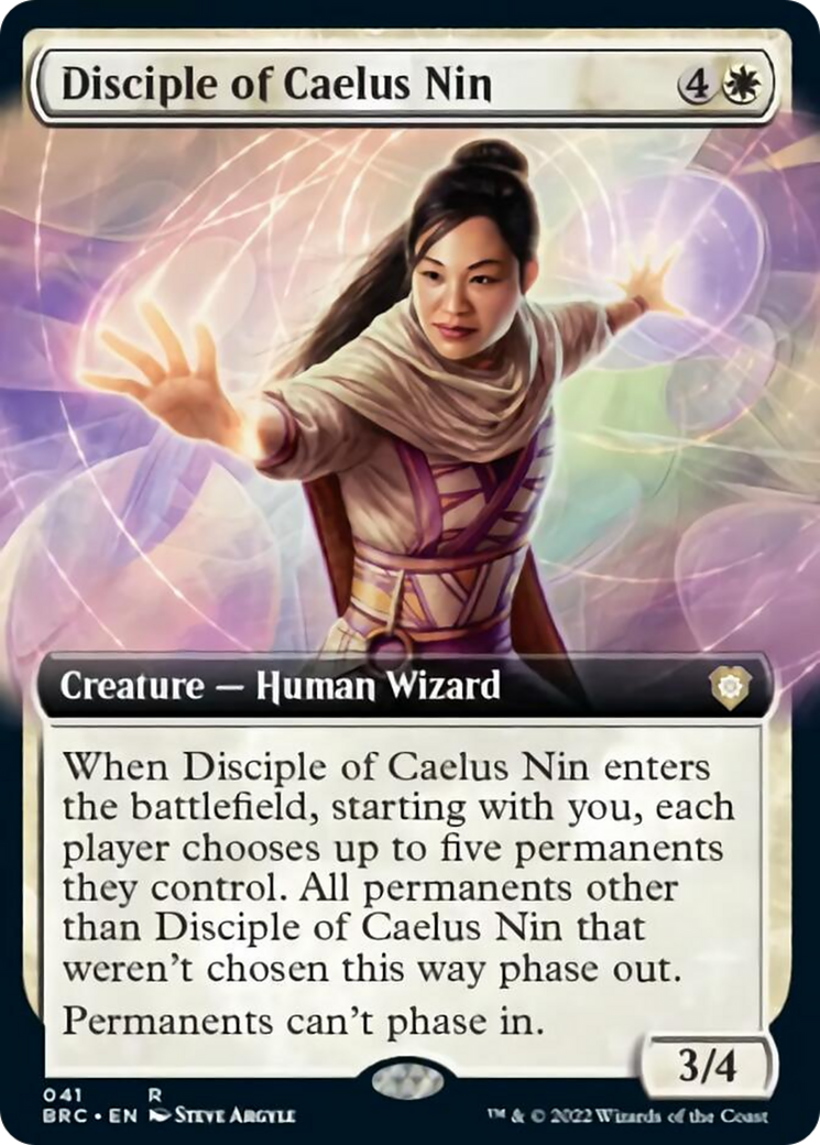 Disciple of Caelus Nin (Extended Art) [The Brothers' War Commander] | Galactic Gamez