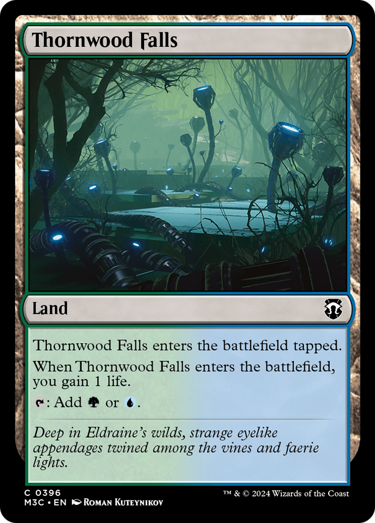 Thornwood Falls (Ripple Foil) [Modern Horizons 3 Commander] | Galactic Gamez