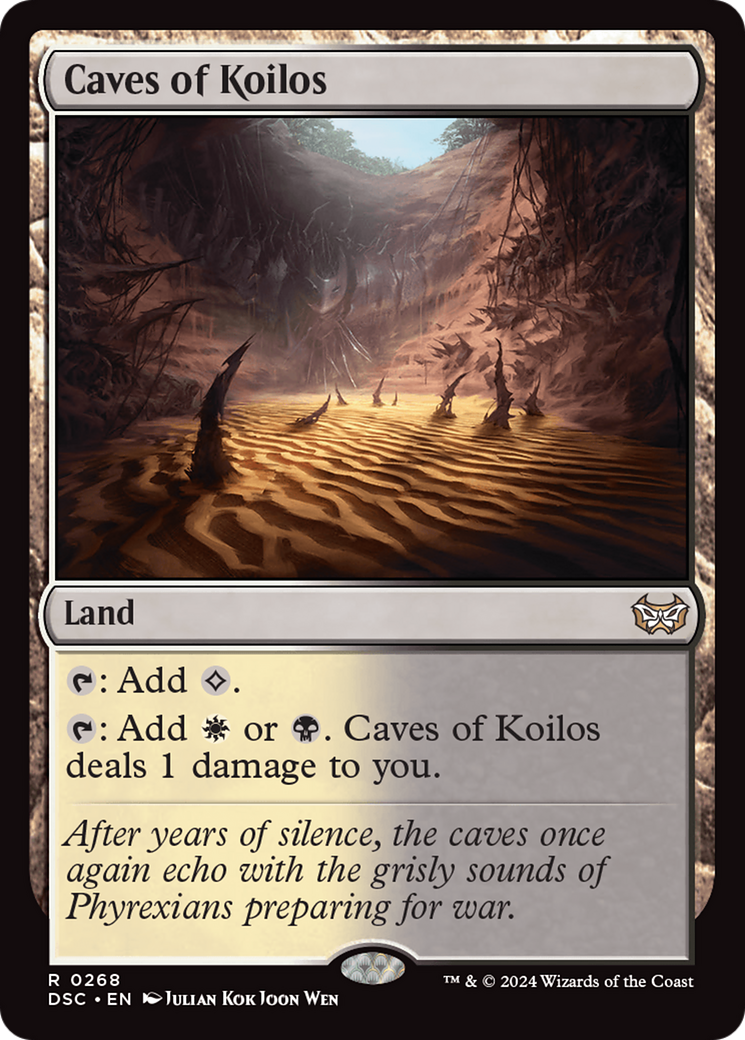 Caves of Koilos [Duskmourn: House of Horror Commander] | Galactic Gamez