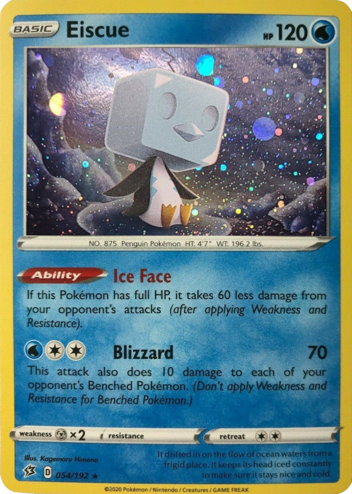 Eiscue (054/192) (Cosmos Holo) [Sword & Shield: Rebel Clash] | Galactic Gamez