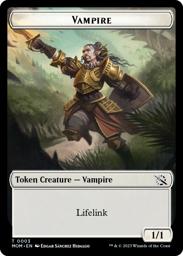 Vampire Token [March of the Machine Tokens] | Galactic Gamez