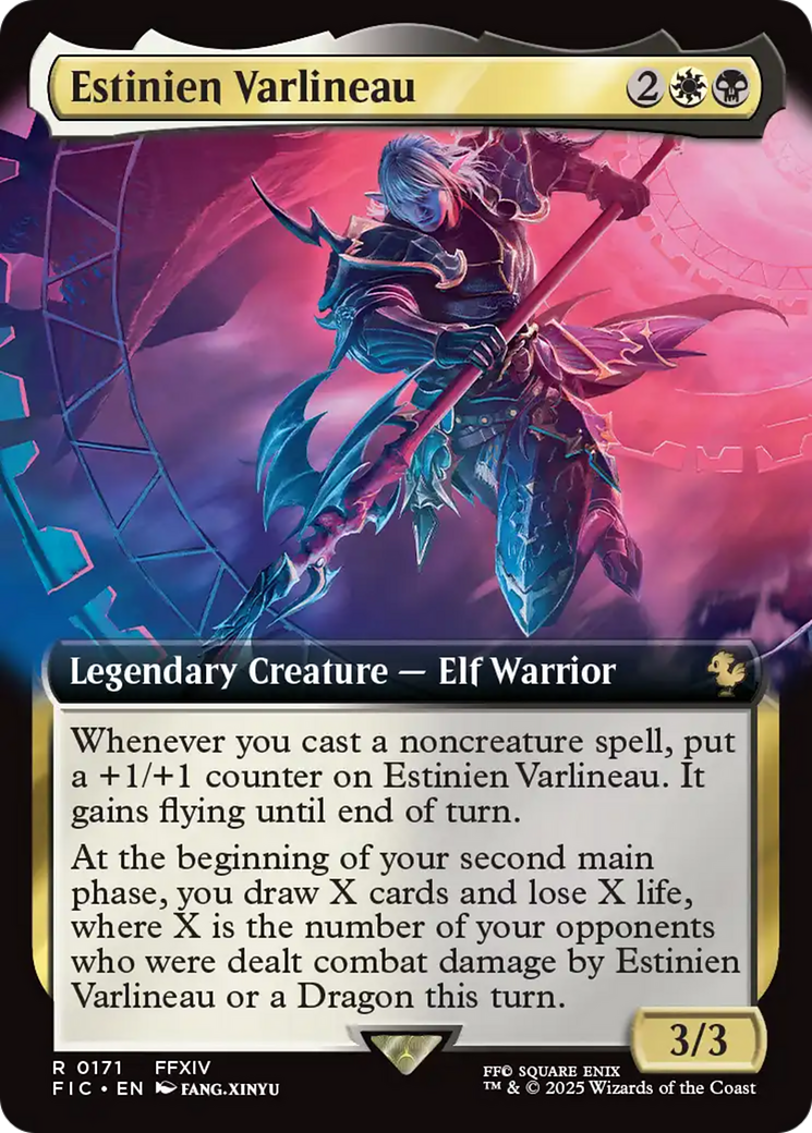 Estinien Varlineau (Extended Art) [FINAL FANTASY Commander] | Galactic Gamez