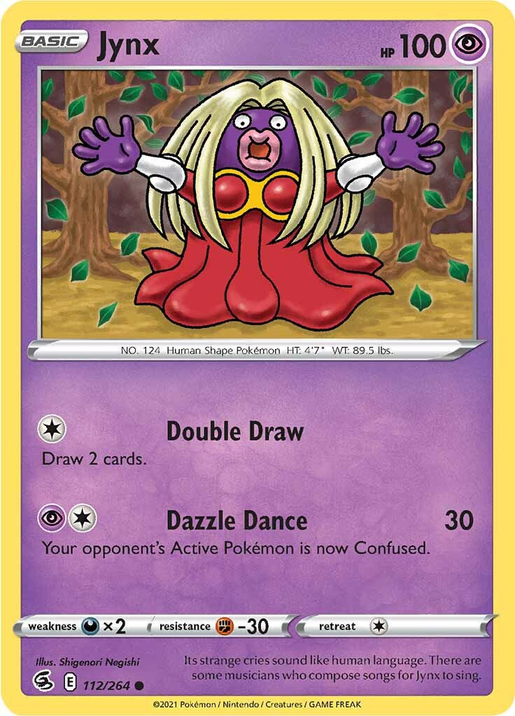 Jynx (112/264) [Sword & Shield: Fusion Strike] | Galactic Gamez