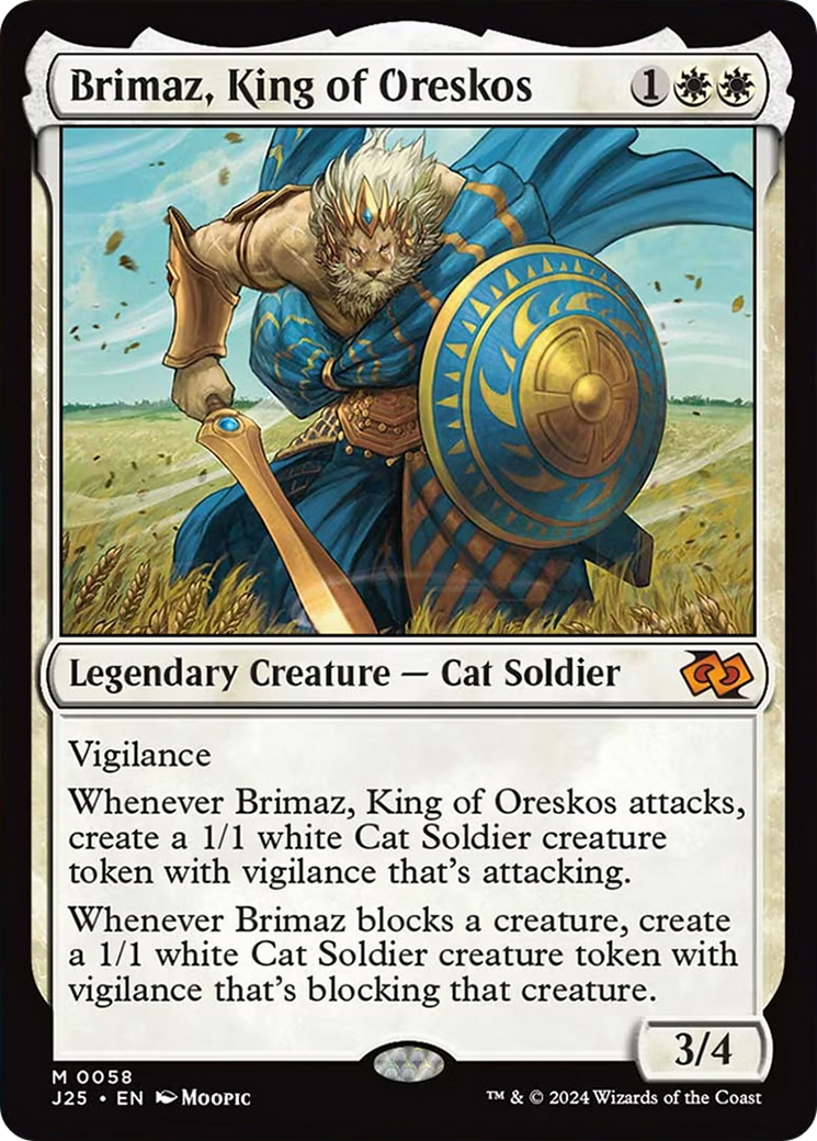 Brimaz, King of Oreskos (Anime) [Foundations Jumpstart] | Galactic Gamez