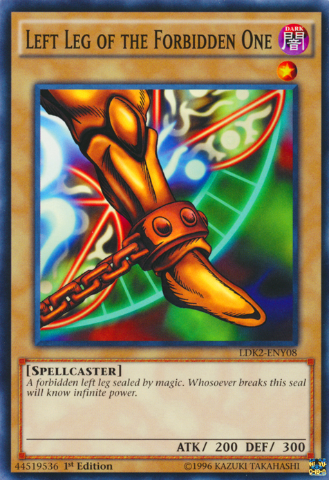 Left Leg of the Forbidden One [LDK2-ENY08] Common | Galactic Gamez