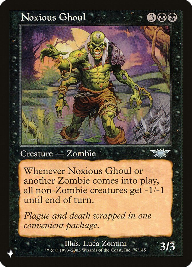 Noxious Ghoul [The List] | Galactic Gamez