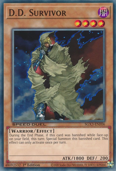 D.D. Survivor [SGX3-ENF06] Common | Galactic Gamez