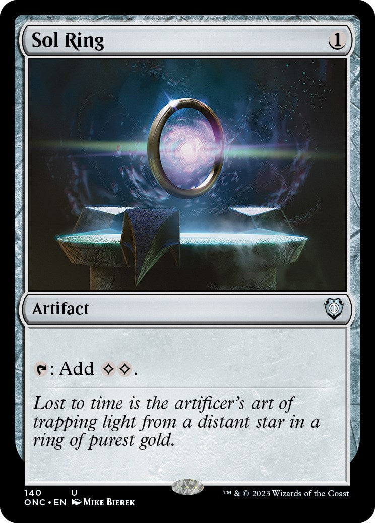 Sol Ring [Phyrexia: All Will Be One Commander] | Galactic Gamez