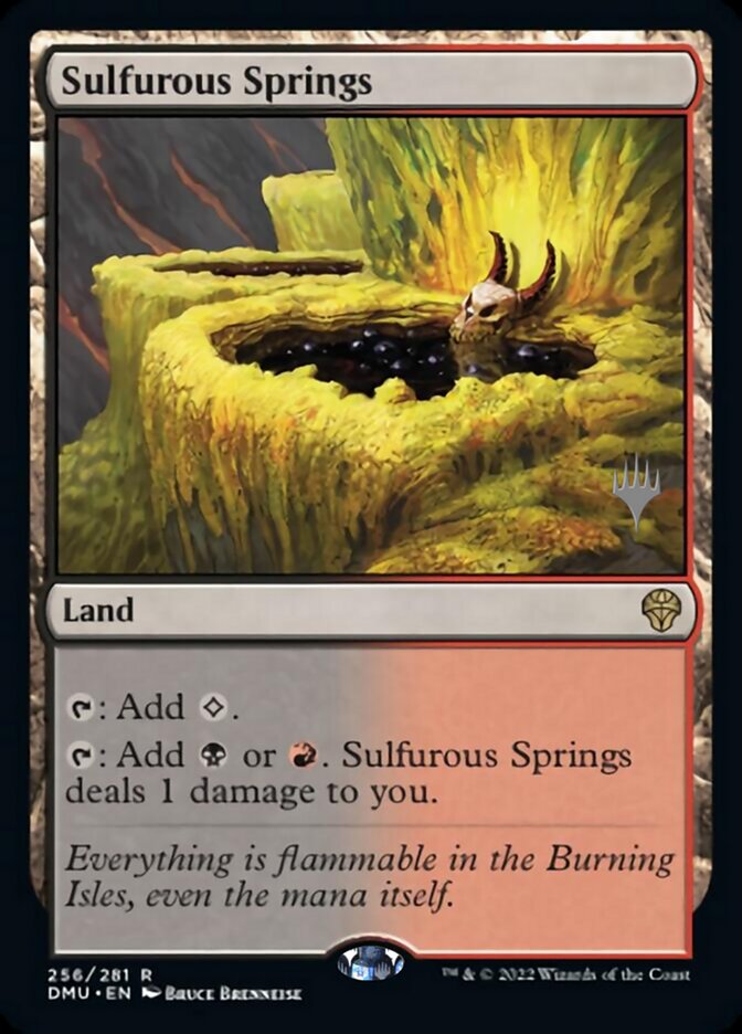 Sulfurous Springs (Promo Pack) [Dominaria United Promos] | Galactic Gamez