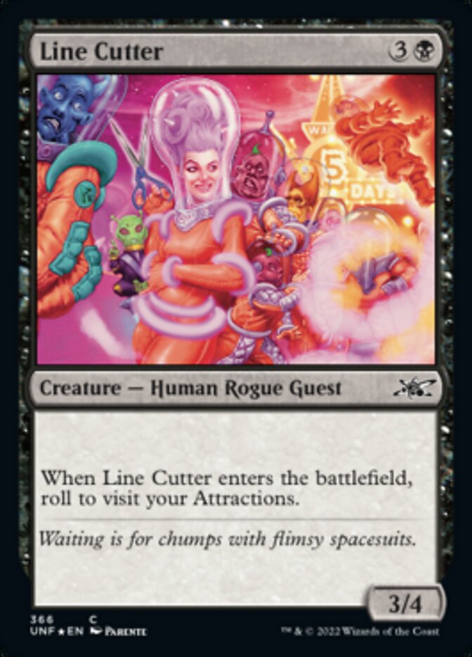 Line Cutter (Galaxy Foil) [Unfinity] | Galactic Gamez