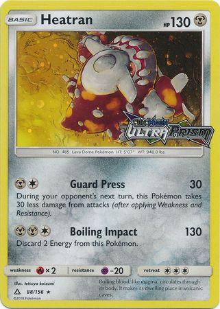 Heatran (88/156) [Alternate Art Promos] | Galactic Gamez