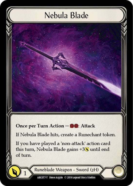 Crucible of Aetherweave // Nebula Blade [ARC115 // ARC077] (Arcane Rising) | Galactic Gamez