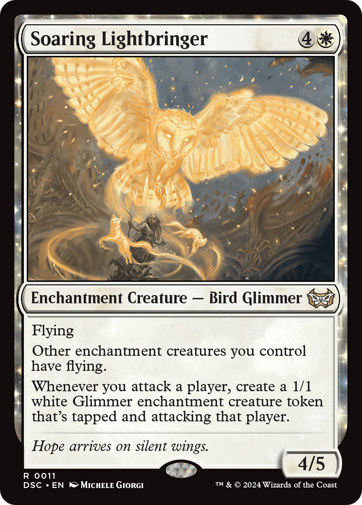 Soaring Lightbringer [Duskmourn: House of Horror Commander] | Galactic Gamez