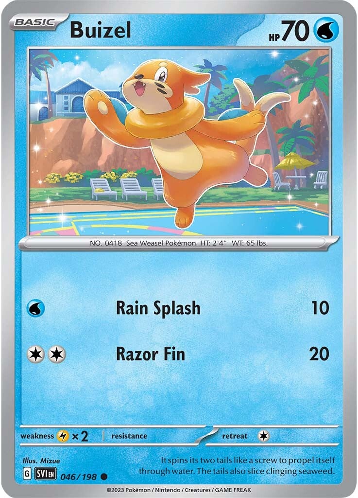 Buizel (046/198) [Scarlet & Violet: Base Set] | Galactic Gamez