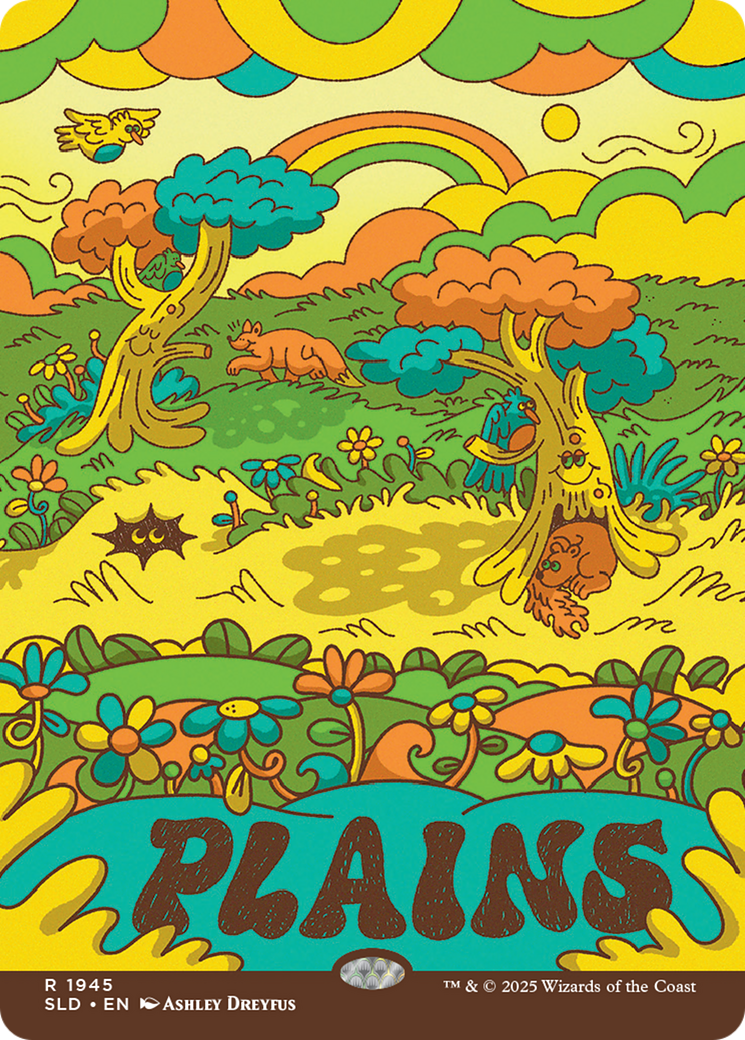 Plains (1945) (Rainbow Foil) [Secret Lair Drop Series] | Galactic Gamez
