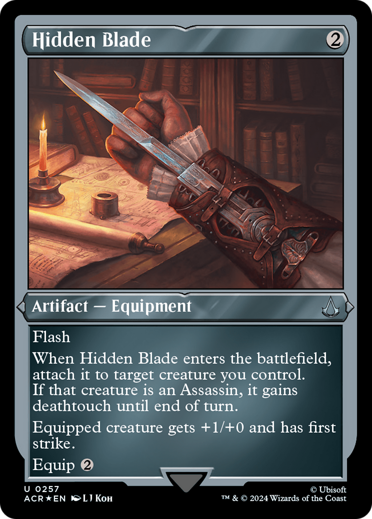 Hidden Blade (Foil Etched) [Assassin's Creed] | Galactic Gamez