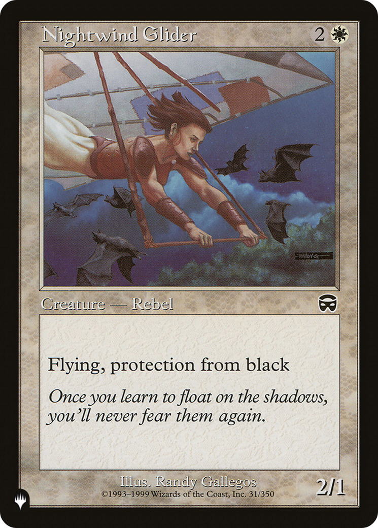 Nightwind Glider [The List Reprints] | Galactic Gamez