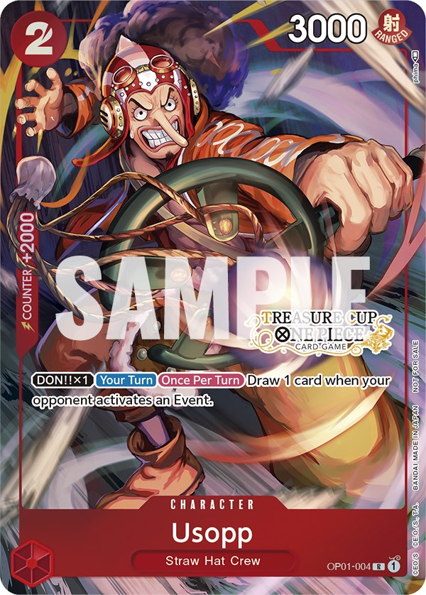 Usopp (Treasure Cup) [One Piece Promotion Cards] | Galactic Gamez