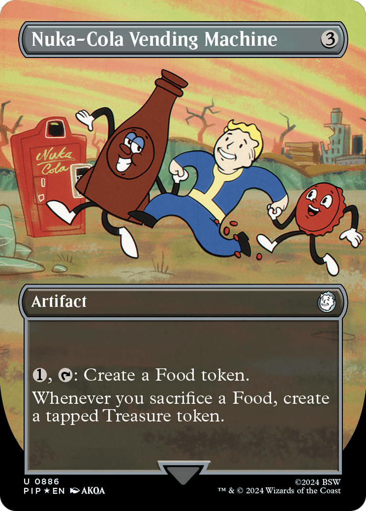 Nuka-Cola Vending Machine (Borderless) (Surge Foil) [Fallout] | Galactic Gamez