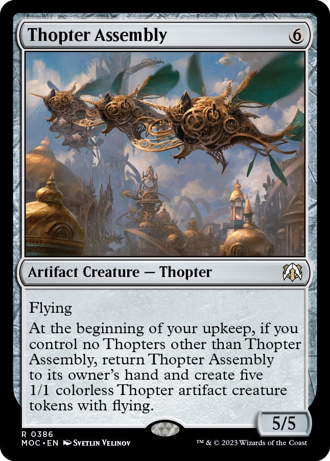 Thopter Assembly [March of the Machine Commander] | Galactic Gamez