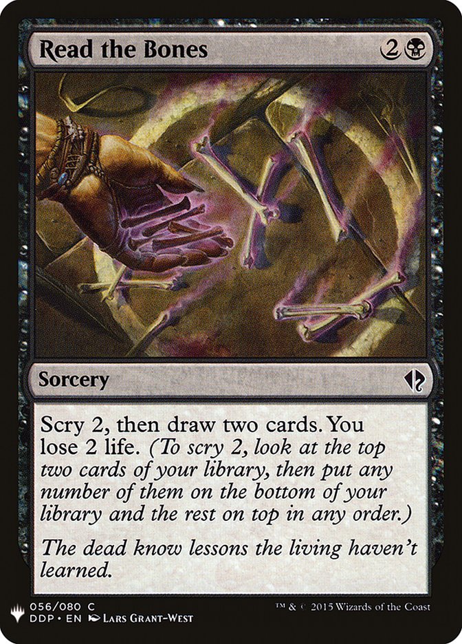 Read the Bones [Mystery Booster] | Galactic Gamez