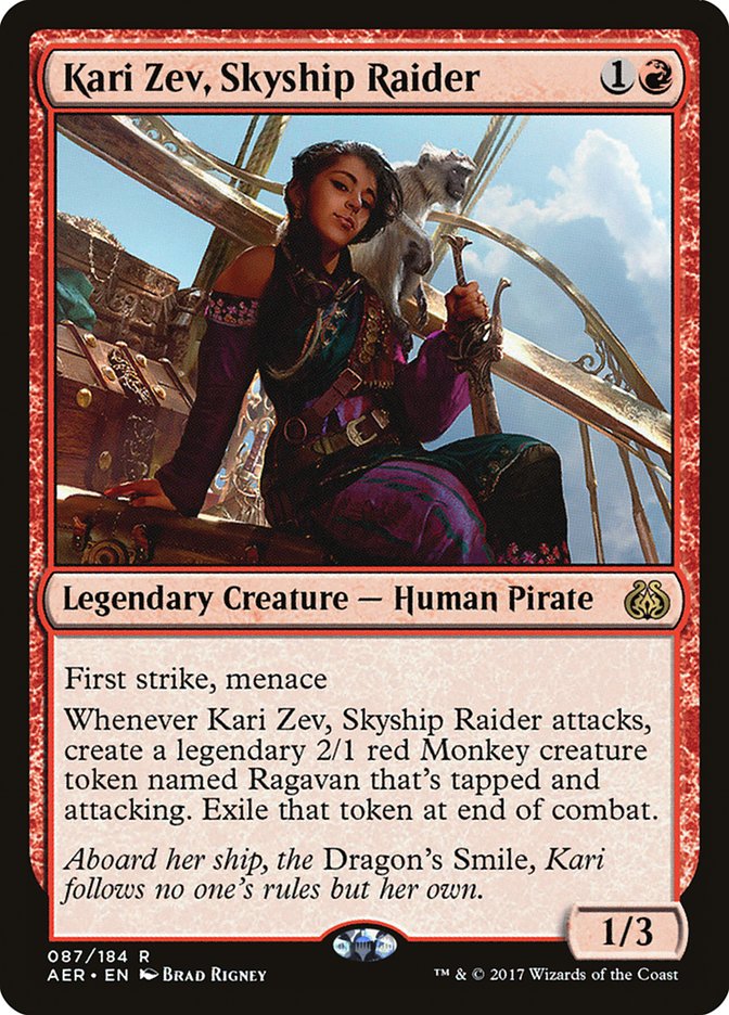 Kari Zev, Skyship Raider [Aether Revolt] | Galactic Gamez