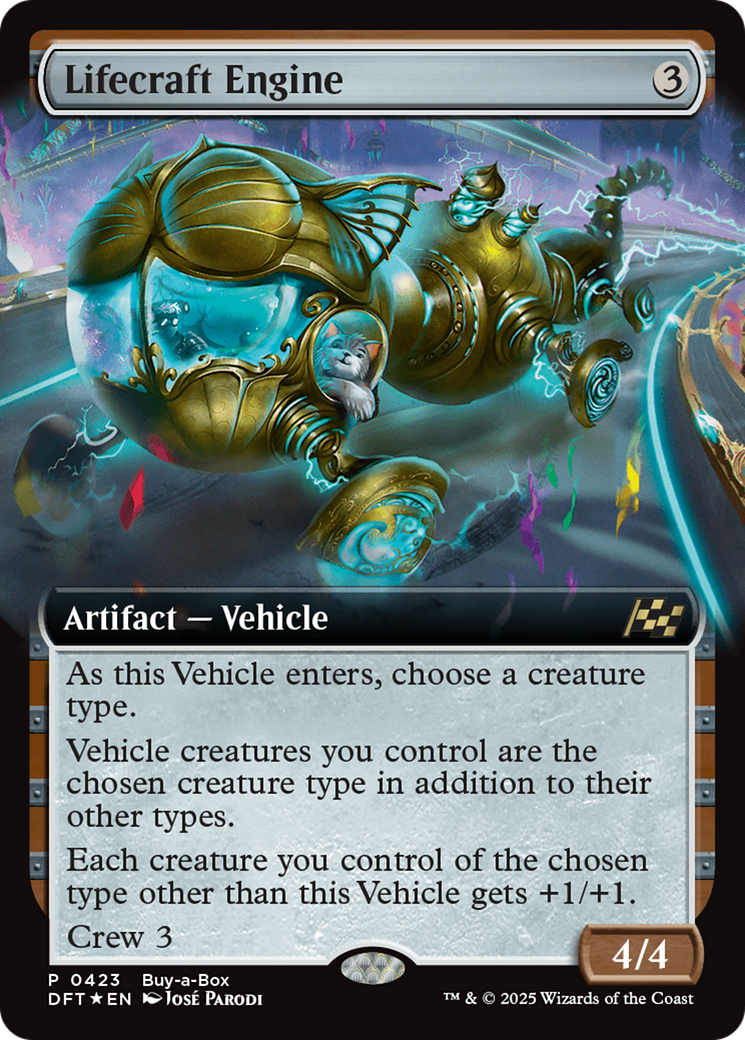 Lifecraft Engine (Extended Art) (Buy-A-Box) [Aetherdrift Promos] | Galactic Gamez