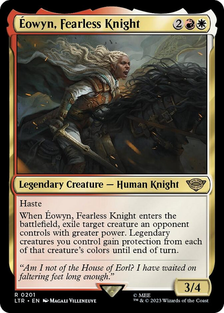 Eowyn, Fearless Knight [The Lord of the Rings: Tales of Middle-Earth] | Galactic Gamez