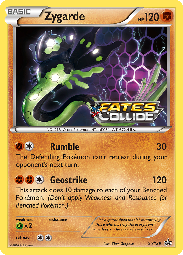 Zygarde (XY129) [XY: Black Star Promos] | Galactic Gamez