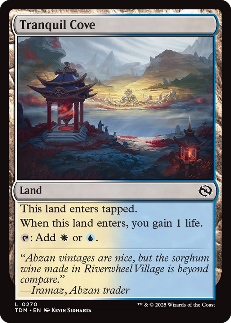 Tranquil Cove [Tarkir: Dragonstorm] | Galactic Gamez