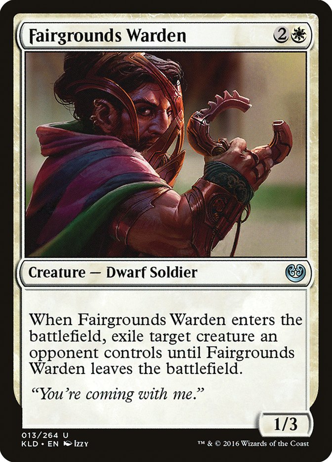 Fairgrounds Warden [Kaladesh] | Galactic Gamez