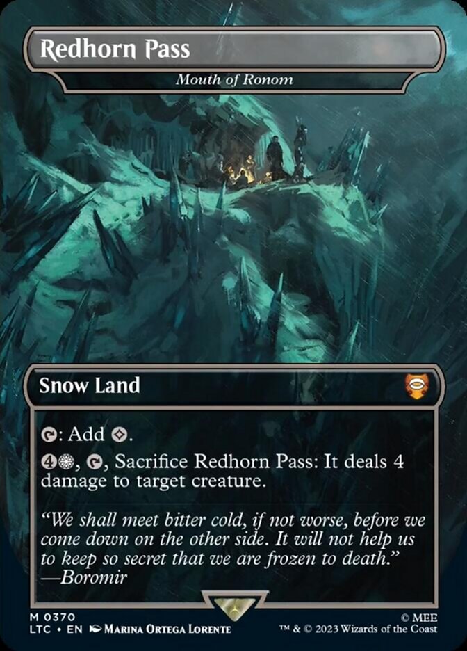 Mouth of Ronom - Redhorn Pass [The Lord of the Rings: Tales of Middle-Earth Commander] | Galactic Gamez
