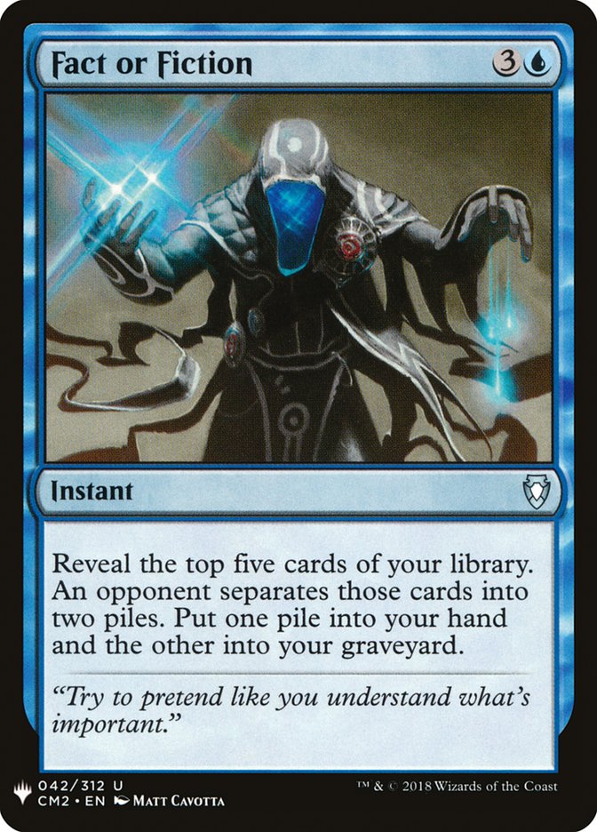 Fact or Fiction [Mystery Booster] | Galactic Gamez
