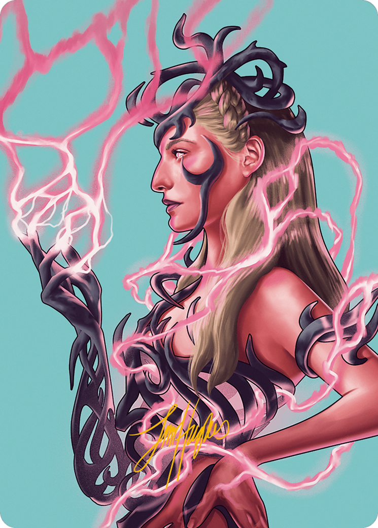 Breya, Etherium Shaper Art Card (Gold-Stamped Signature) [Modern Horizons 3 Art Series] | Galactic Gamez