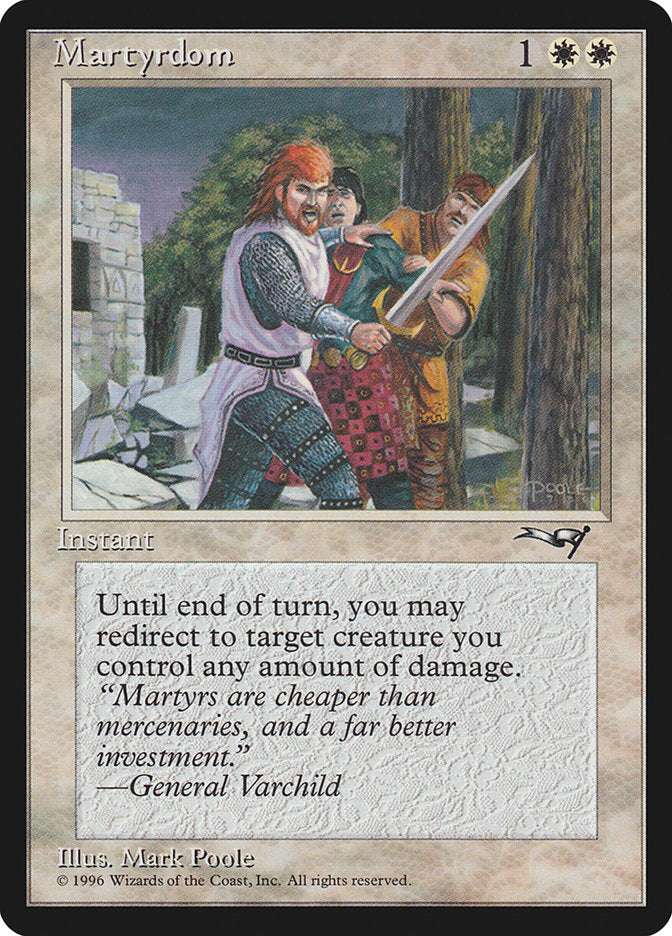 Martyrdom (Sword Drawn) [Alliances] | Galactic Gamez