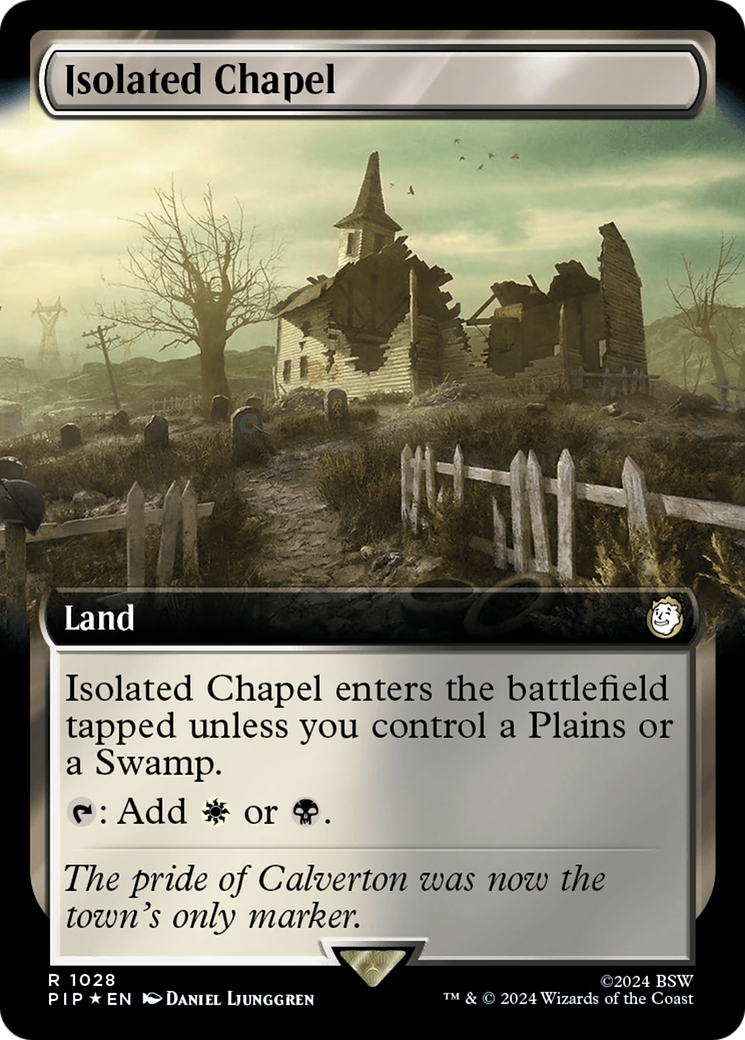 Isolated Chapel (Extended Art) (Surge Foil) [Fallout] | Galactic Gamez