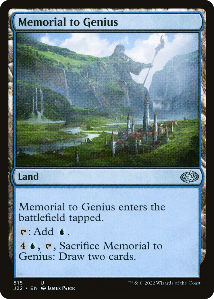 Memorial to Genius [Jumpstart 2022] | Galactic Gamez
