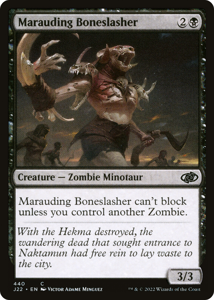 Marauding Boneslasher [Jumpstart 2022] | Galactic Gamez