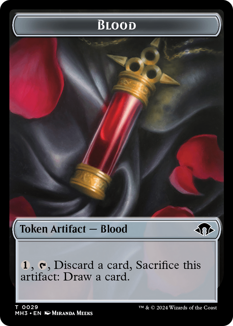 Blood Token [Modern Horizons 3 Tokens] | Galactic Gamez