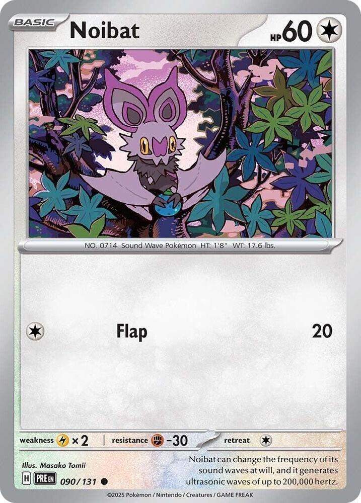 Noibat (090/131) [Scarlet & Violet: Prismatic Evolutions] | Galactic Gamez