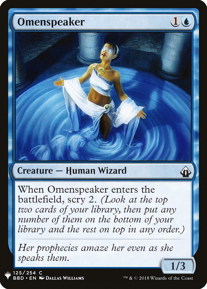 Omenspeaker [Mystery Booster] | Galactic Gamez