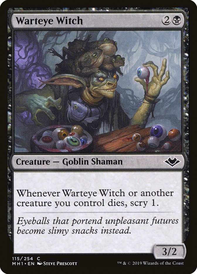 Warteye Witch [Modern Horizons] | Galactic Gamez