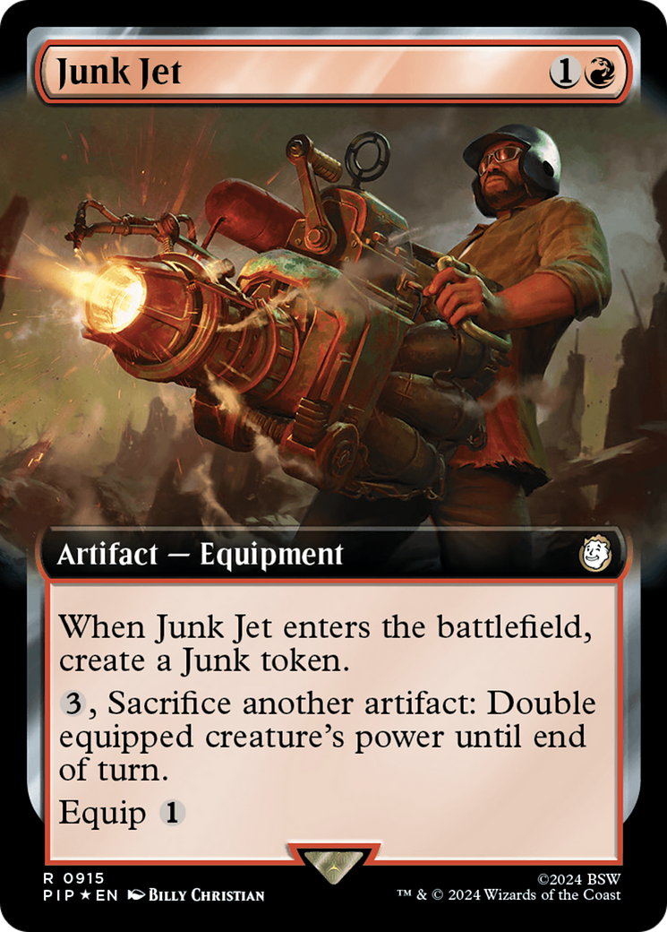 Junk Jet (Extended Art) (Surge Foil) [Fallout] | Galactic Gamez