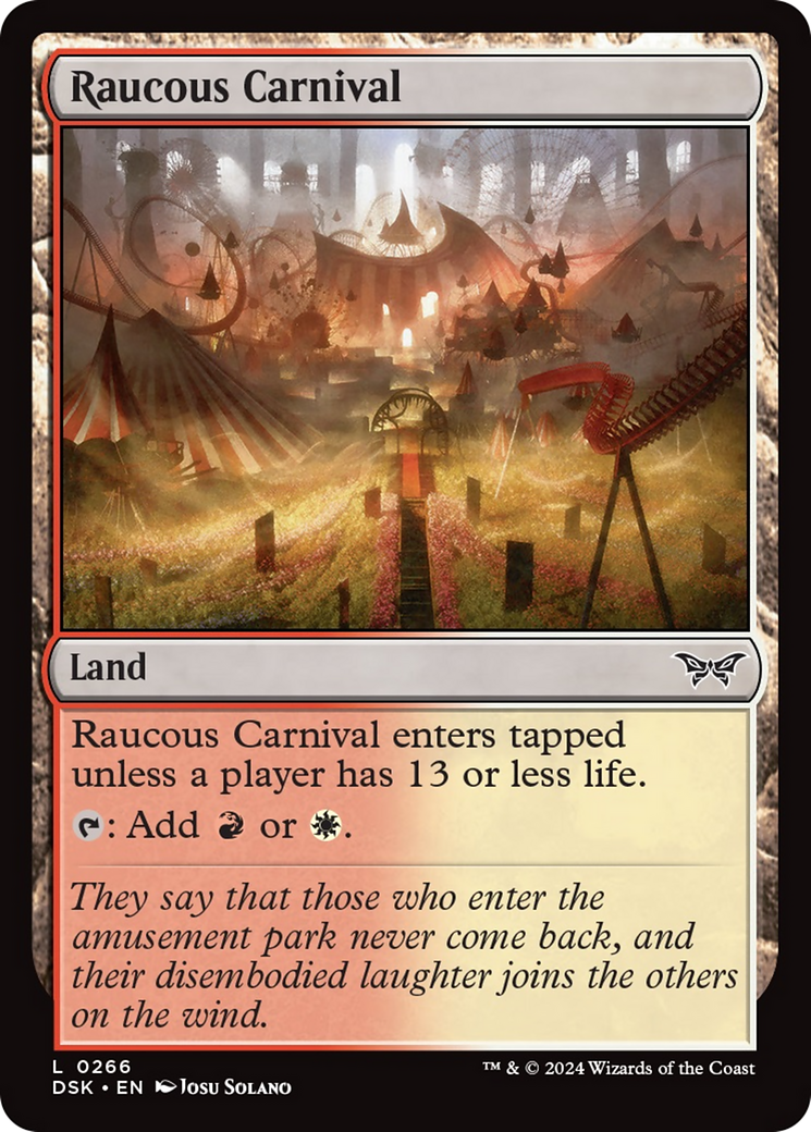 Raucous Carnival [Duskmourn: House of Horror] | Galactic Gamez