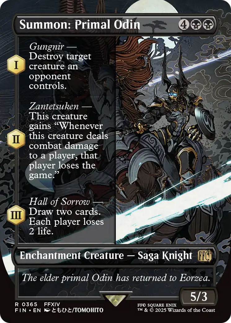 Summon: Primal Odin (Borderless) [FINAL FANTASY] | Galactic Gamez