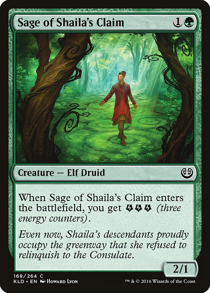 Sage of Shaila's Claim [Kaladesh] | Galactic Gamez