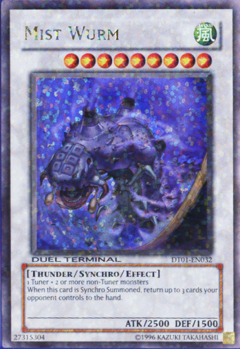 Mist Wurm [DT01-EN032] Ultra Rare | Galactic Gamez