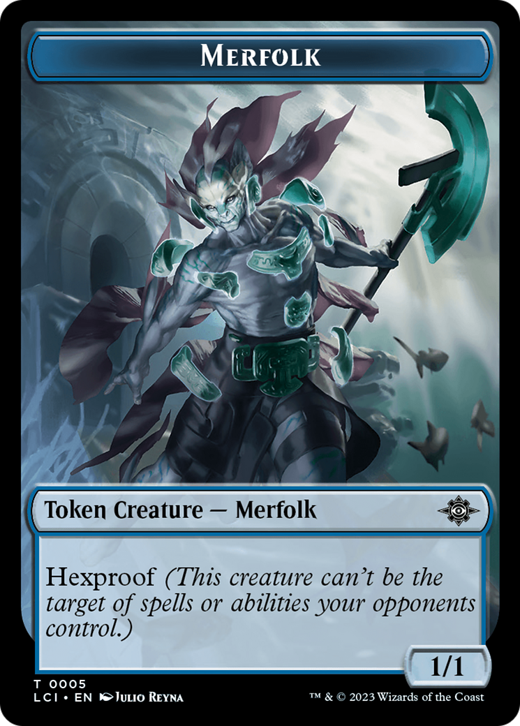 Merfolk Token [The Lost Caverns of Ixalan Tokens] | Galactic Gamez