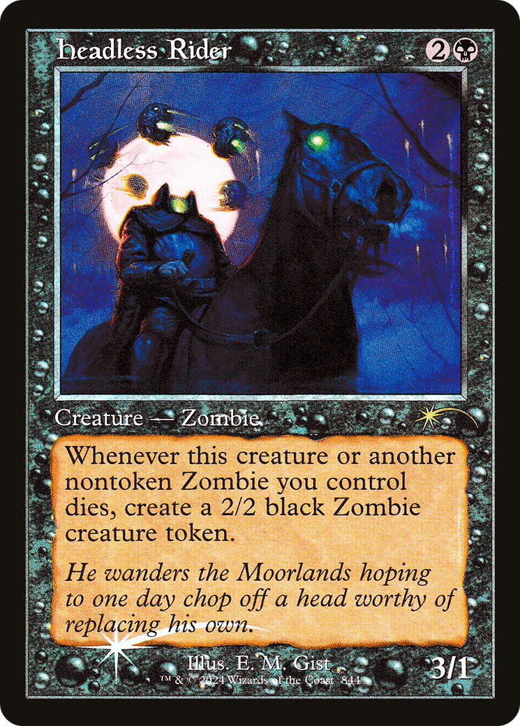 Headless Rider (Retro Frame) [Secret Lair Drop Series] | Galactic Gamez
