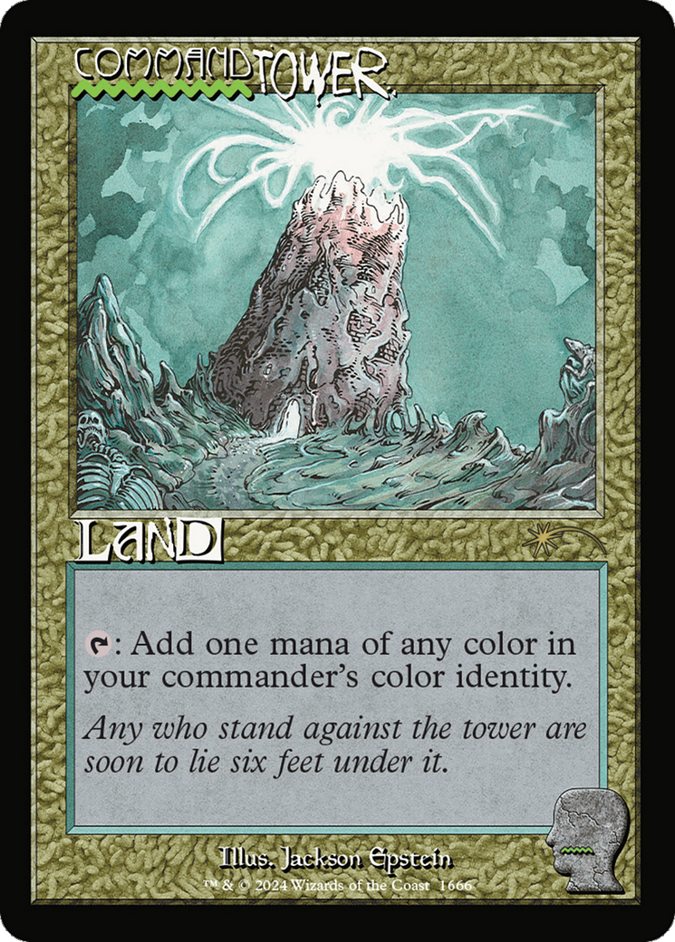 Command Tower (1666) (Rainbow Foil) [Secret Lair Drop Series] | Galactic Gamez